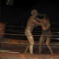 mud wrestling