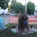 mudwrestling party   