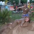 mudwrestling party   