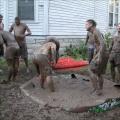 mudwrestling party   